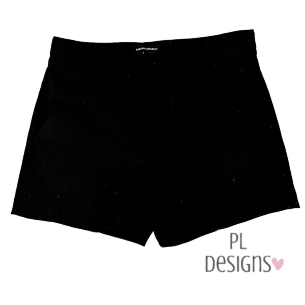 Banana Republic Black Dress Shorts